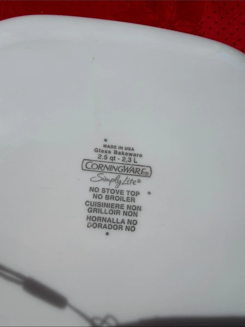 1.5 qt & 2.5 qt Discontinued Corningware Simply Lite Nesting Bowls - Set of 2